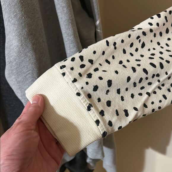 Daily Ritual Women's Oversized Terry Cotton Modal High-Low Sweatshirt size XL - Picture 6 of 9